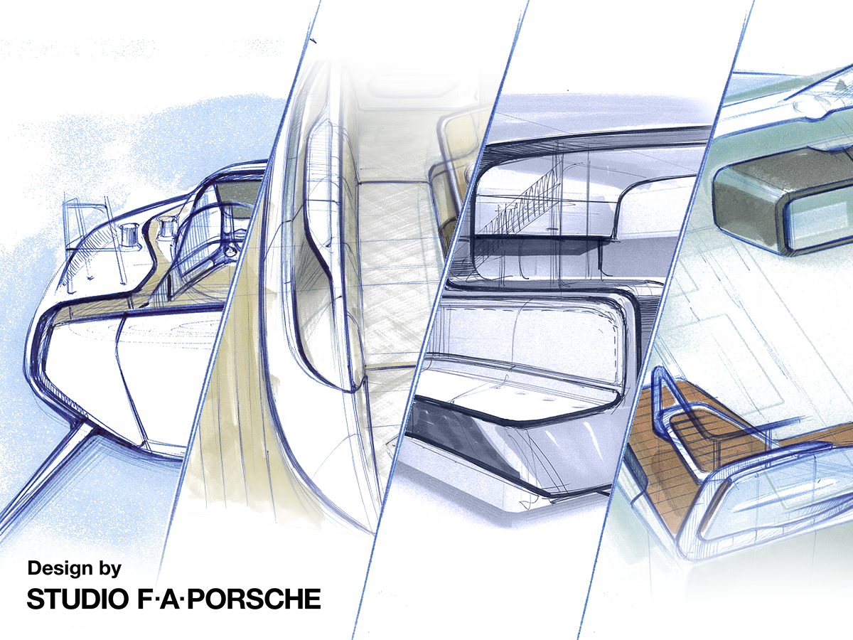 New flagship model… with Studio F. A. Porsche
