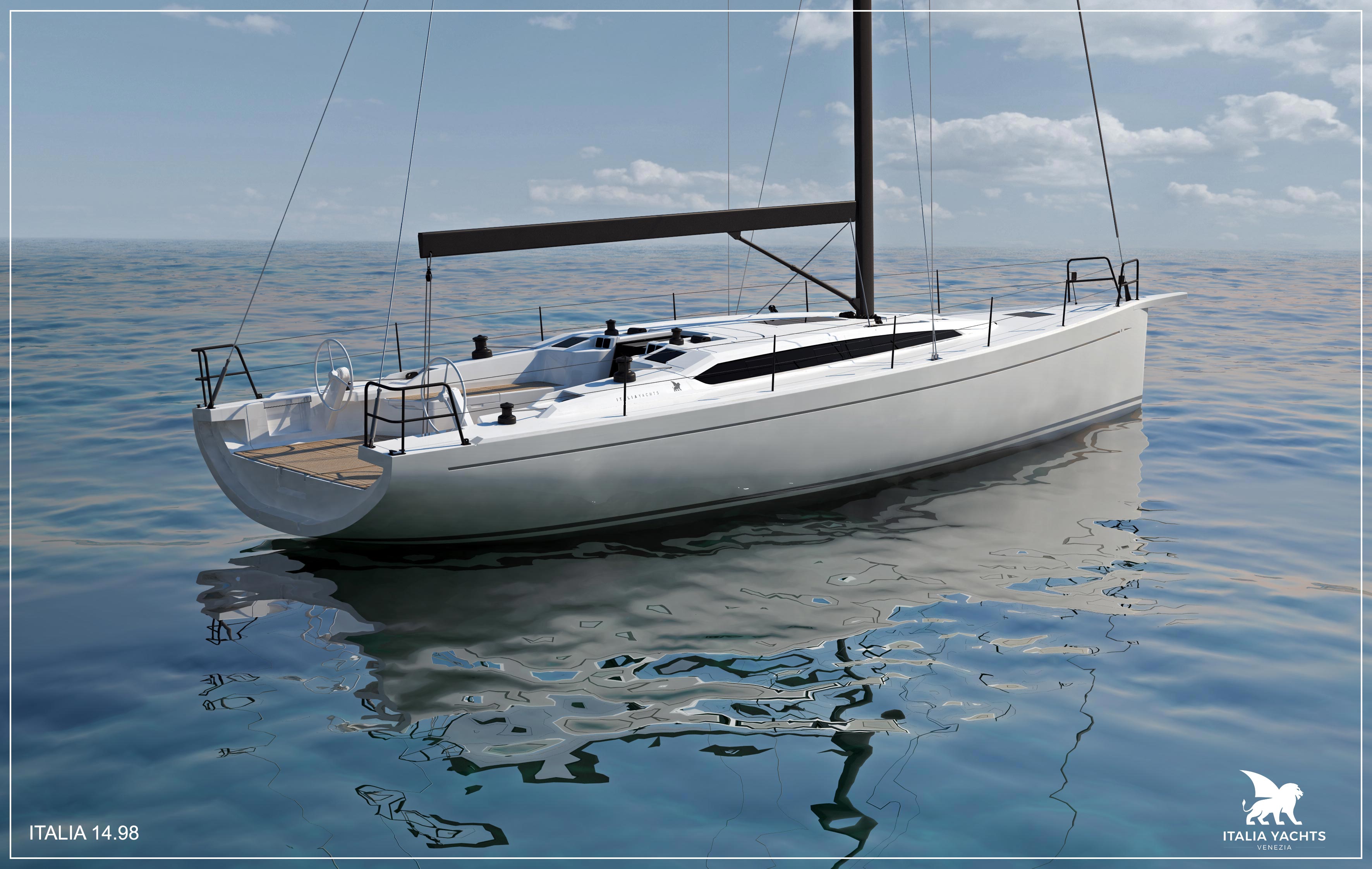 sailing stream Italia Yachts 14.98