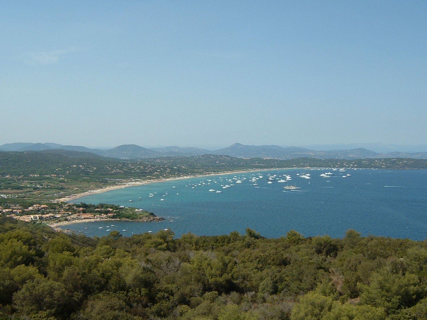 La baie de Pampelonne