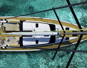 Elan GT5 sailing stream  côte d'azur  Antibes 