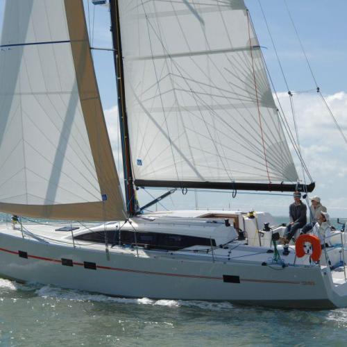 charter sail boat antibes RM 1260 sailing stream