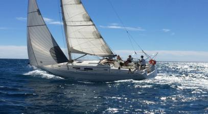 hanse 370 sailing stream